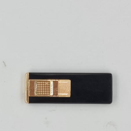 Bricheta Metalica cu Gaz, Antivant, Reincarcabila, Neagra, Cutie