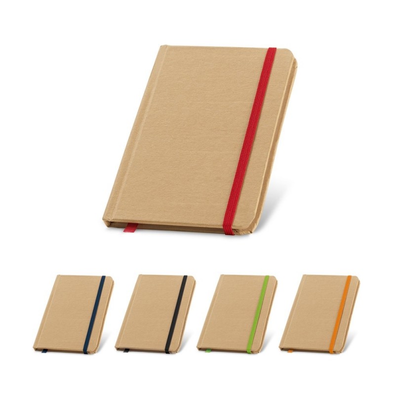            Notepad de buzunar, cu 160 de pagini reciclate simple si coperta tare
         